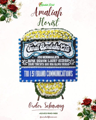 Papan Bunga Duka di Flores Timur